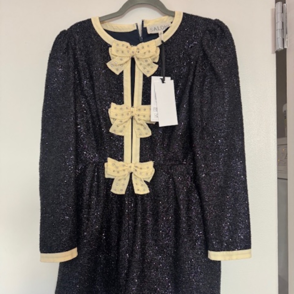 Saloni Sequin Romper
